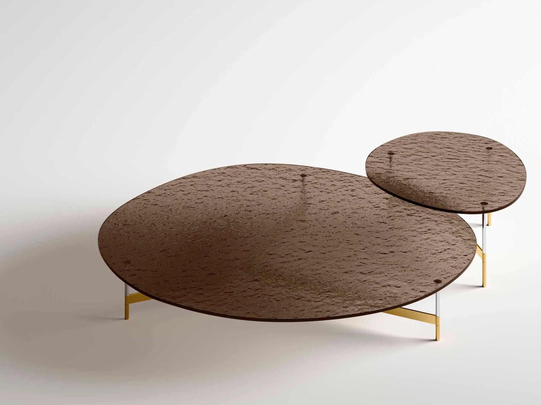 Журнальный столик со стеклянной столешницей Tonelli Design AFTER9 FUSED ARCH-00059492