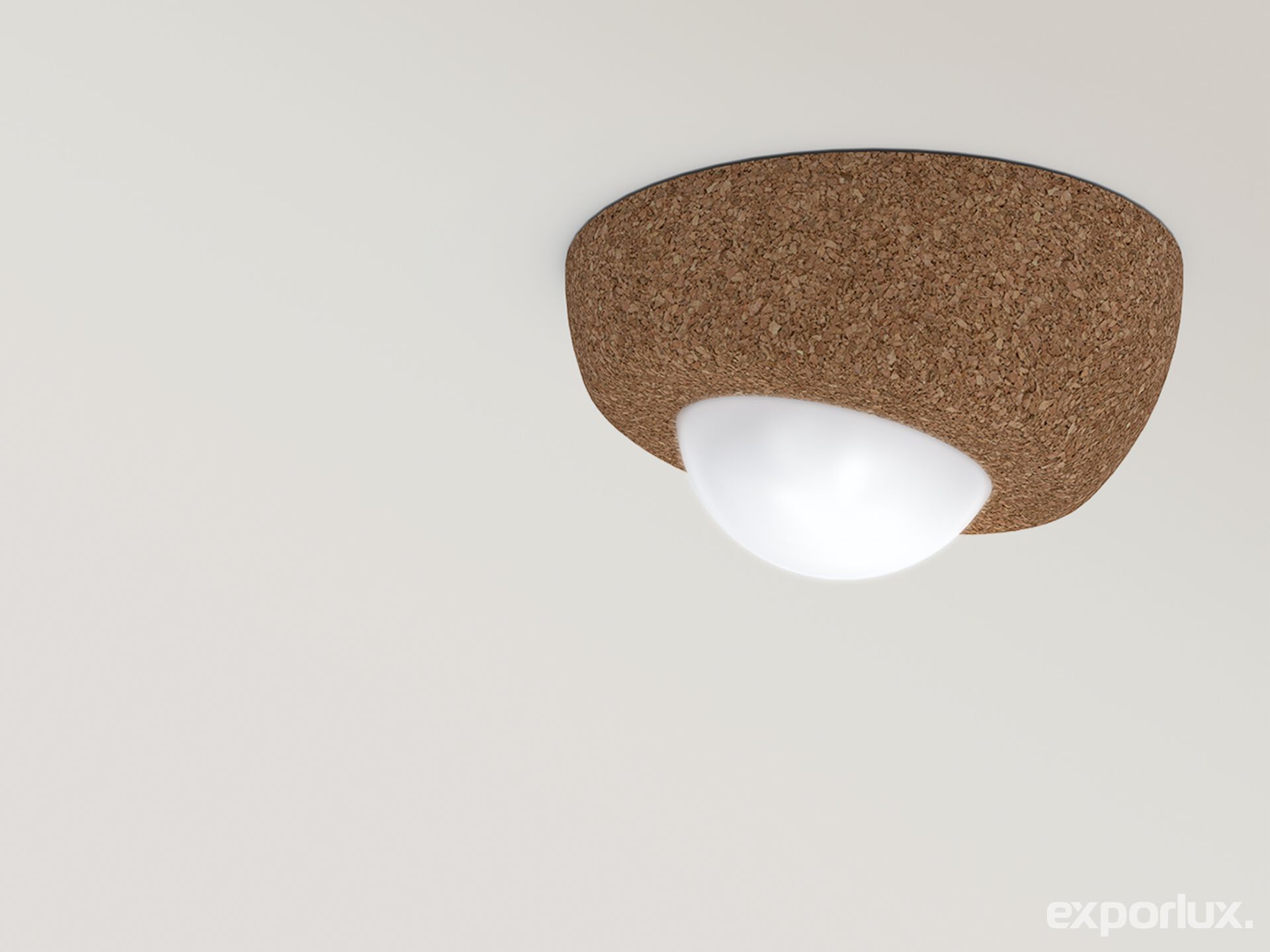 Светодиодный потолочный светильник с полукруглой пробкой Exporlux SPHERICAL LIGHT TE SM ARCH-00039774 - Вид №1