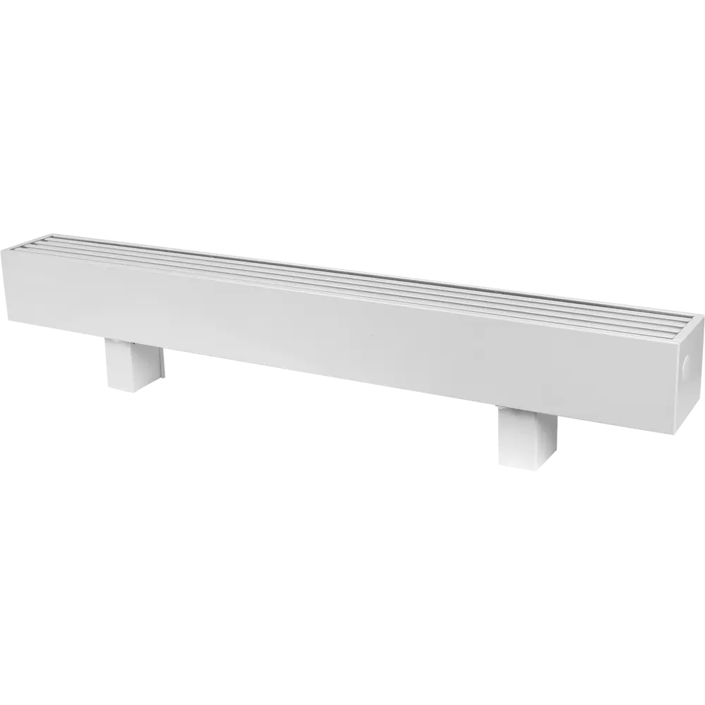 Конвектор КЗТО Элегант Мини 130x130x1200 мм 2 теплообменника серый STLM-2112078 - Вид №1