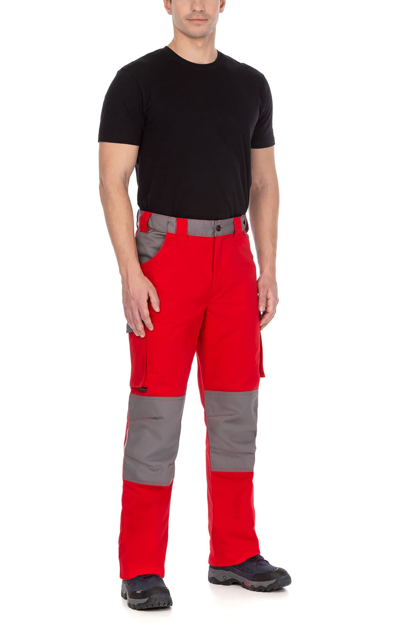 70062 Костюм  NEW красный с серым STATUS  Летняя спецодежда  размер 64-66/182-188  - Вид №13