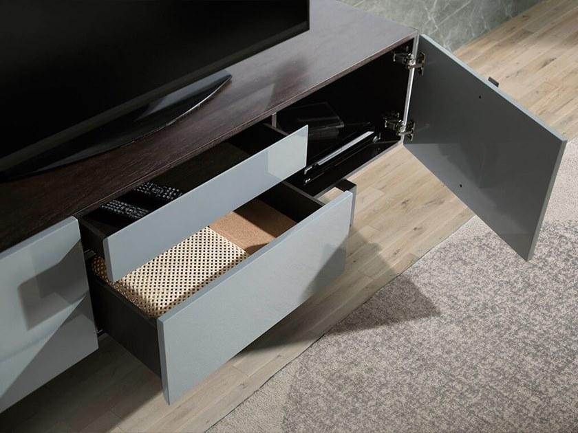 Angel Cerdá Тумба под телевизор из лакированной мдф с ящиками Loft tendencia 3106 cp1706-tv Angel Cerda - Вид №7