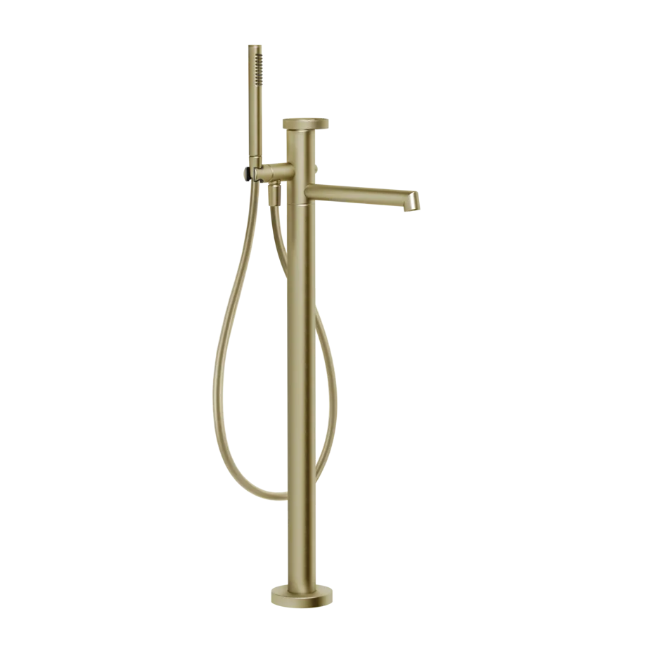 Смеситель для ванны 63328 727 Gessi Anello ЛАТУНЬ МАТОВАЯ PVD 63328727