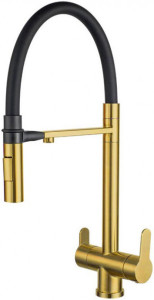 Смеситель ZorG Magnit SZR-3030 BRONZE для кухонной мойки, бронза