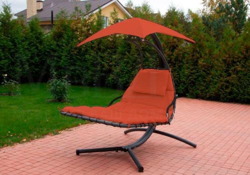 Качели садовые подвесные двухместные Luna Double BESTA FIESTA  132504 Бежевый  - Вид №8