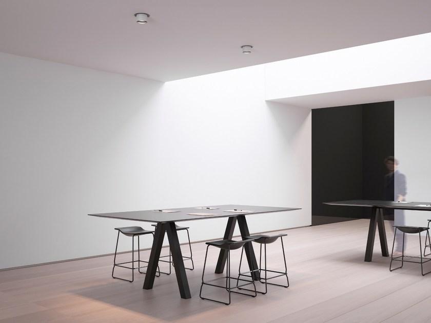 Viccarbe Прямоугольный стол из дуба Trestle sun-id-1436958 - Вид №1