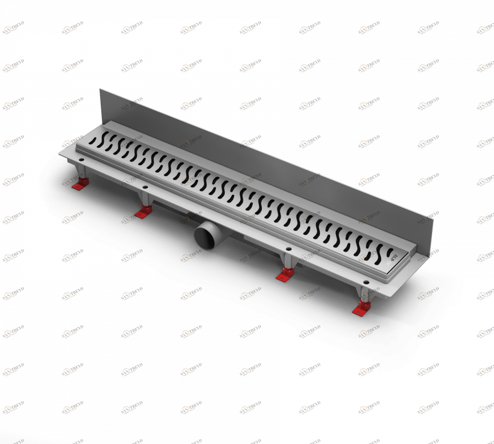 Водоотводящий желоб ALPEN Harmony ALP-850H2 для монтажа вплотную к стене 