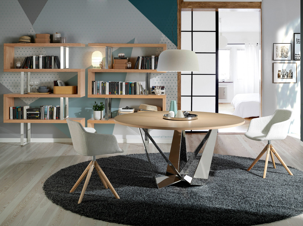 Кресло поворотное DC-S084A от Angel Cerda ANGEL CERDA ДИЗАЙНЕРСКИЕ 321431 Белый  - Вид №5