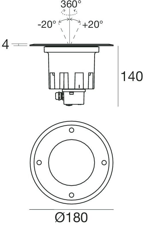 Linea Light Group Светодиодный ступень из нержавеющей стали для улицы Suelo sun-id-1512666 - Вид №10