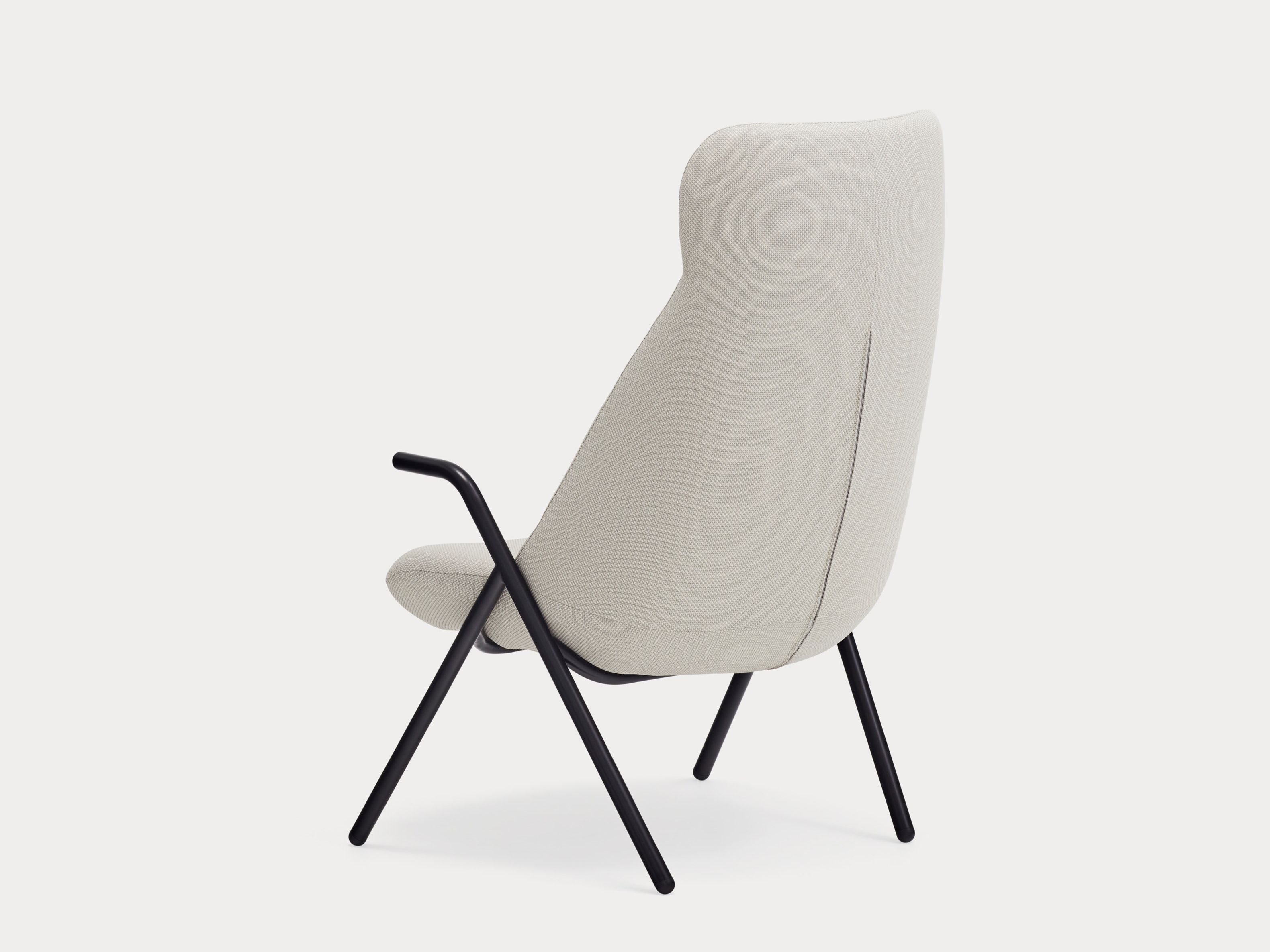 Кресло из полиэстера с высокой спинкой TEULAT Dins ARCH-00130282 - Вид №11