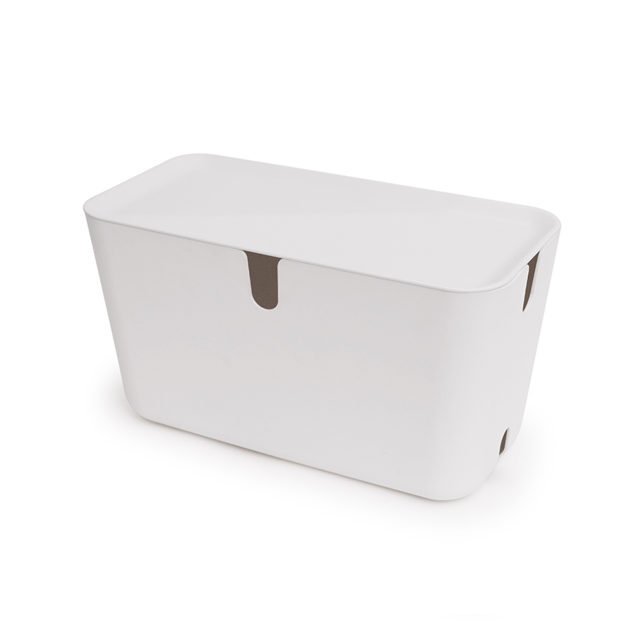 Органайзер белый для проводов большой Cablebox BOSIGN  00-3872107 Белый  - Вид №4