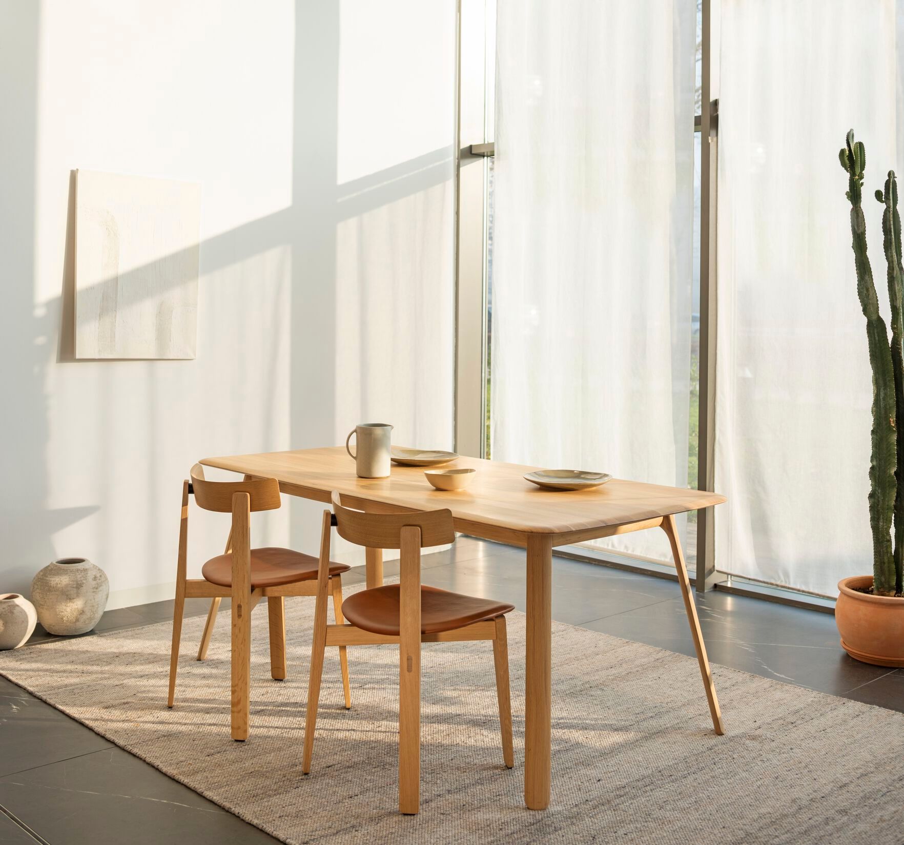 Мягкое кожаное кресло с открытой спинкой Gazzda ARCH-00112295 - Вид №7