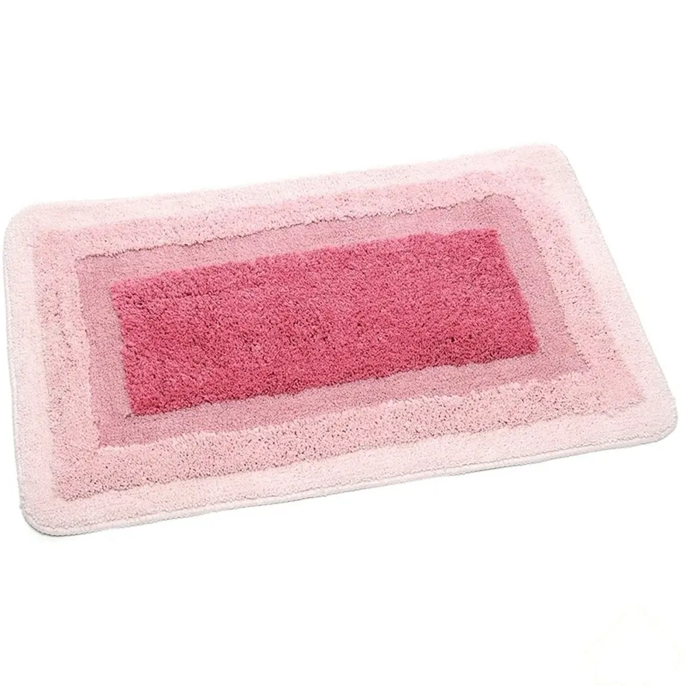 Коврик для ванной комнаты Belorr розовый, 50х80 см WESS Без серии STLM-2152626