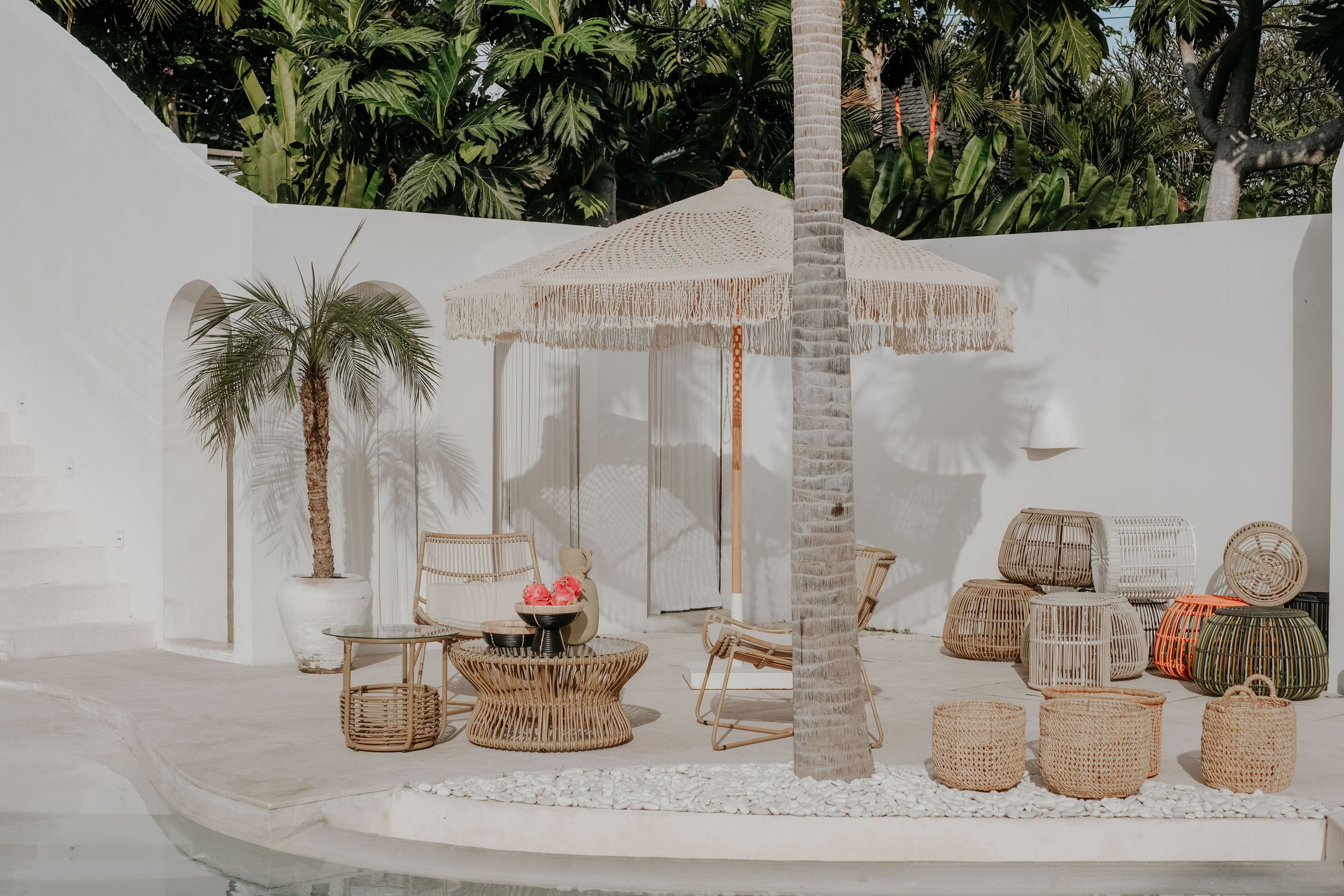 Стеклянный круглый садовый столик cbdesign Space ARCH-00141762 - Вид №6