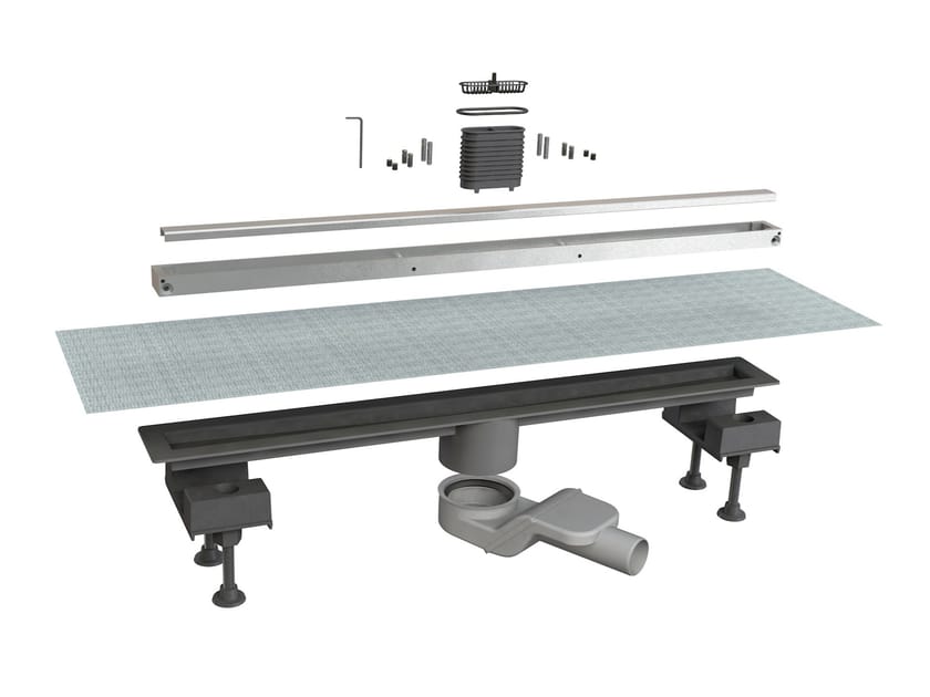Слив для душа из нержавеющей стали Bonomini Canalissima ARCH-00043209