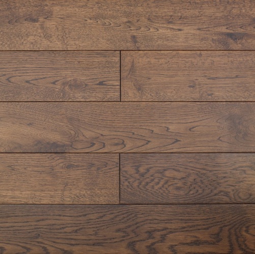 Массивная доска Amber Wood Patina Дуб Кантри с брашью (Текстурированная) 300-1400х125 мм 2000300012 - Вид №1