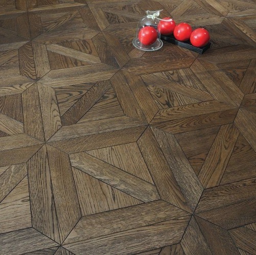 Модульный паркет Coswick Ланже Старая Венеция Дуб Селект (Гладкая) 635х635 мм 11161721 - Вид №2