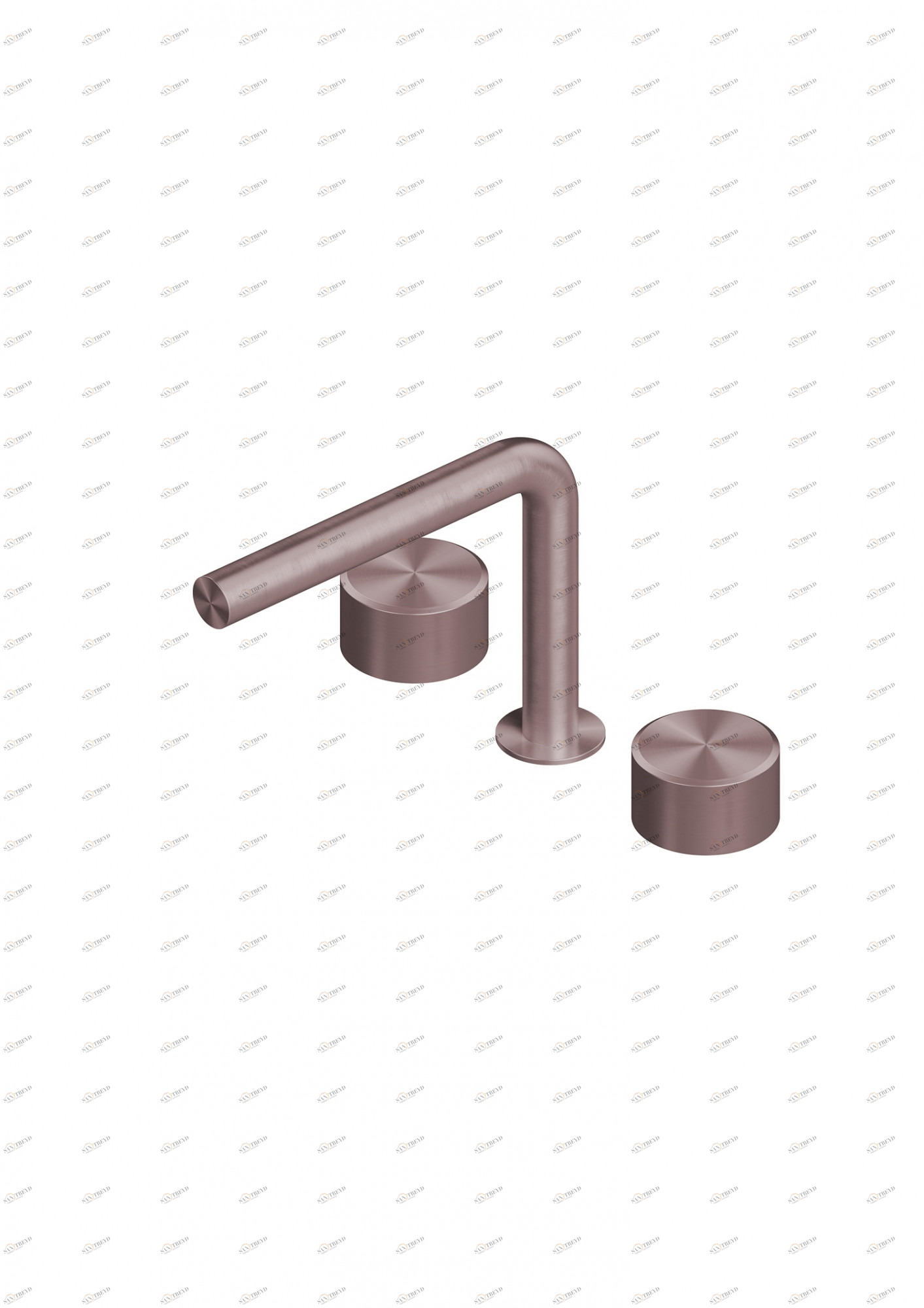 Стерео. 16 31 V. Смеситель с тремя отверстиями Quadrodesign Stereo