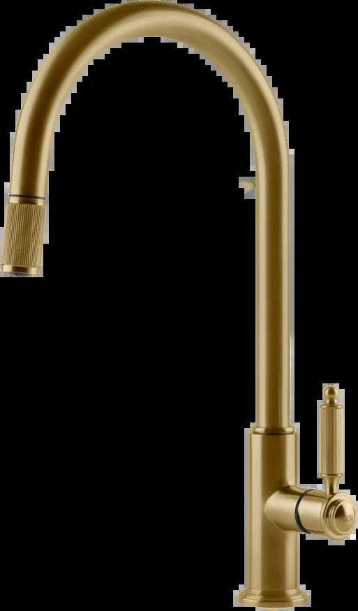 Смеситель для раковины 60622 716 Gessi Venti20 PVD С ЗОЛОТОЙ ЩЕТКОЙ