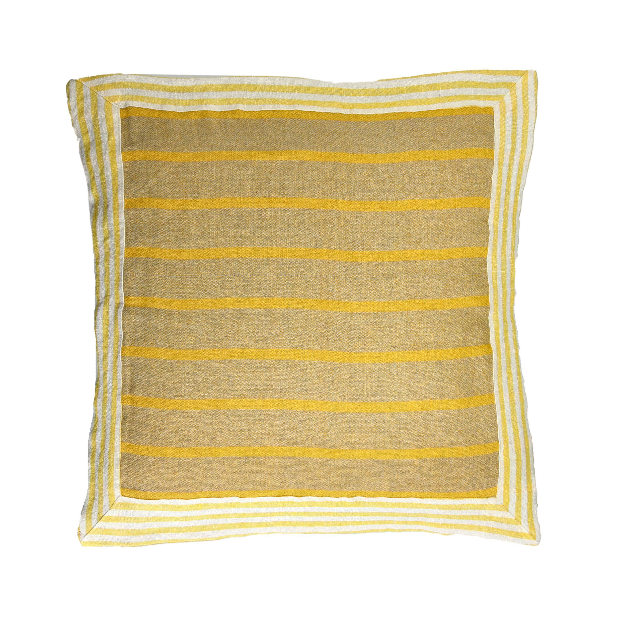 Квадратная льняная подушка POMAX Сен-Тропе ARCH-00058306 - Вид №9