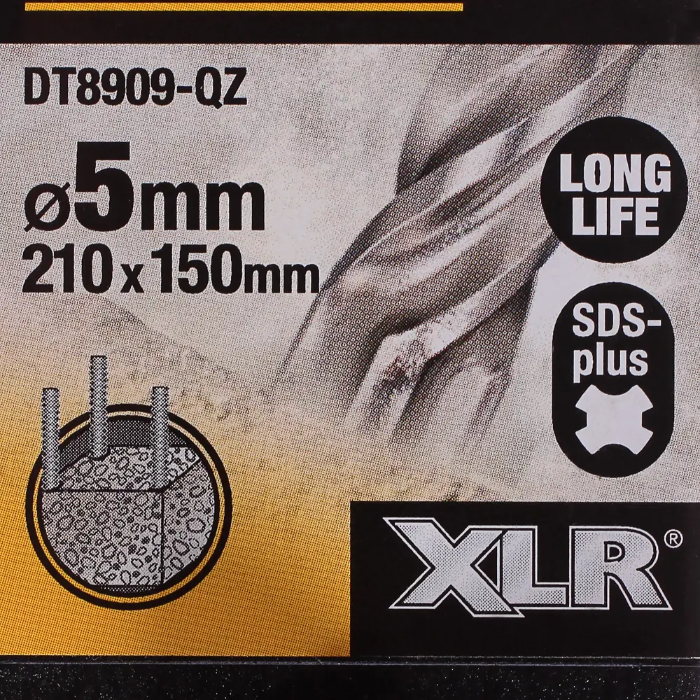 Бур по бетону SDS-plus 5х150х210 мм DeWalt DT9480 81990651 STLM-2049915  - Вид №3