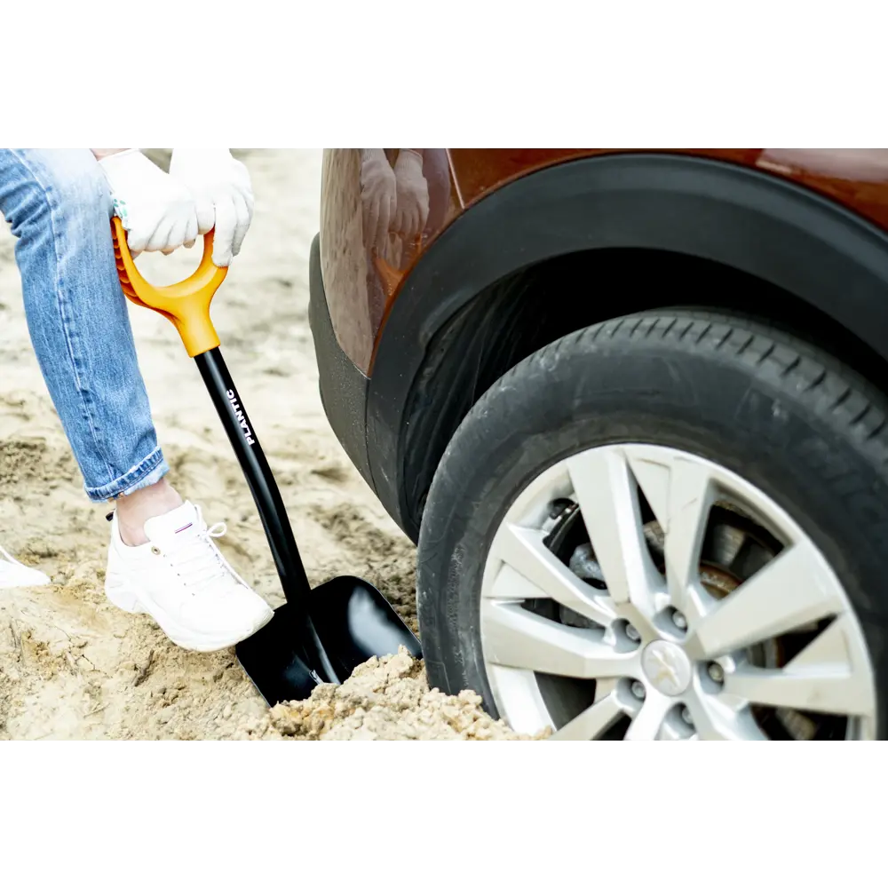 Лопата совковая укороченная Plantic Terra для строительных работ 84953710 STLM-0057312 - Вид №6