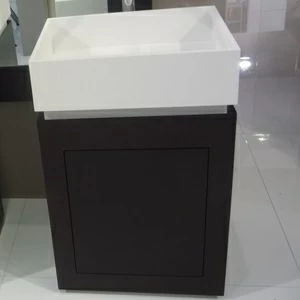 Moma Design Раковина с тумбой Wood Tower 2 BATHROOM белая/венге