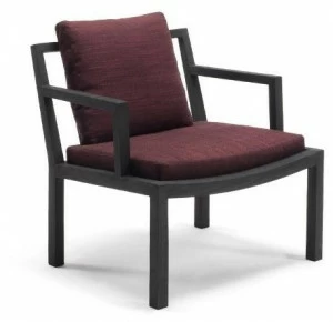 Living Divani Кресло из дуба с обивкой