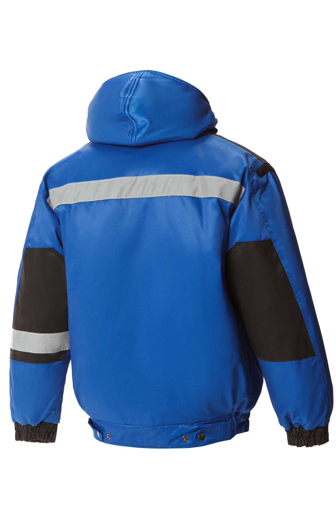 64891 Костюм "Профессионал" зимний василек-черный с СВП  Зимняя спецодежда  размер 52-54/170-176  - Вид №2