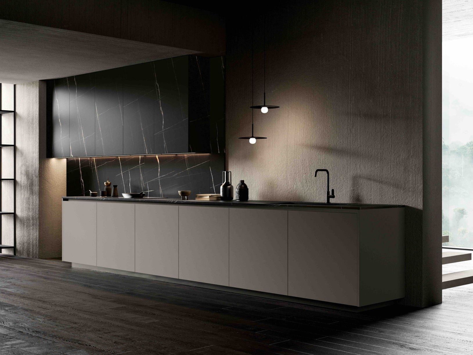 Линейная секционная кухня ERNESTOMEDA ARCH-00081468 - Вид №1