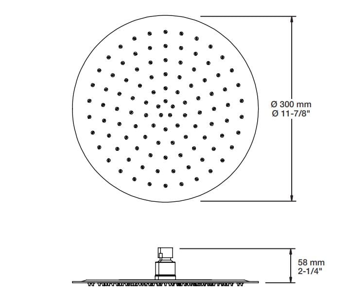 Встраиваемый термостатический набор для ванны с ручным душем BARIL Accent B56 ARCH-00026096 - Вид №3