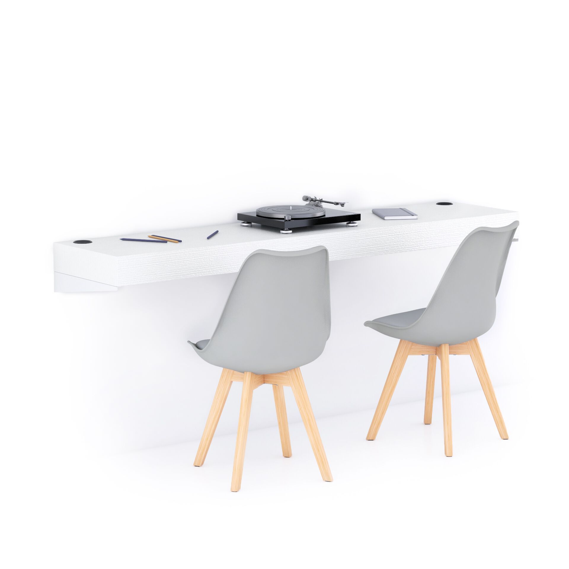 Меламинированный подвесной стол с беспроводным зарядным устройством Mobili Fiver Evolution ARCH-00066419 - Вид №20