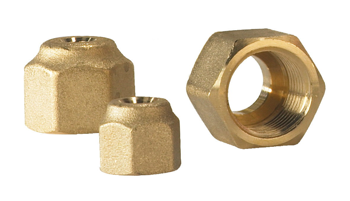 Danfoss Гайки и адаптеры для клапанов T2/TE2 и клапанов TE 5 - 55 NS 4-6M Гайка 011L1135  - Вид №2