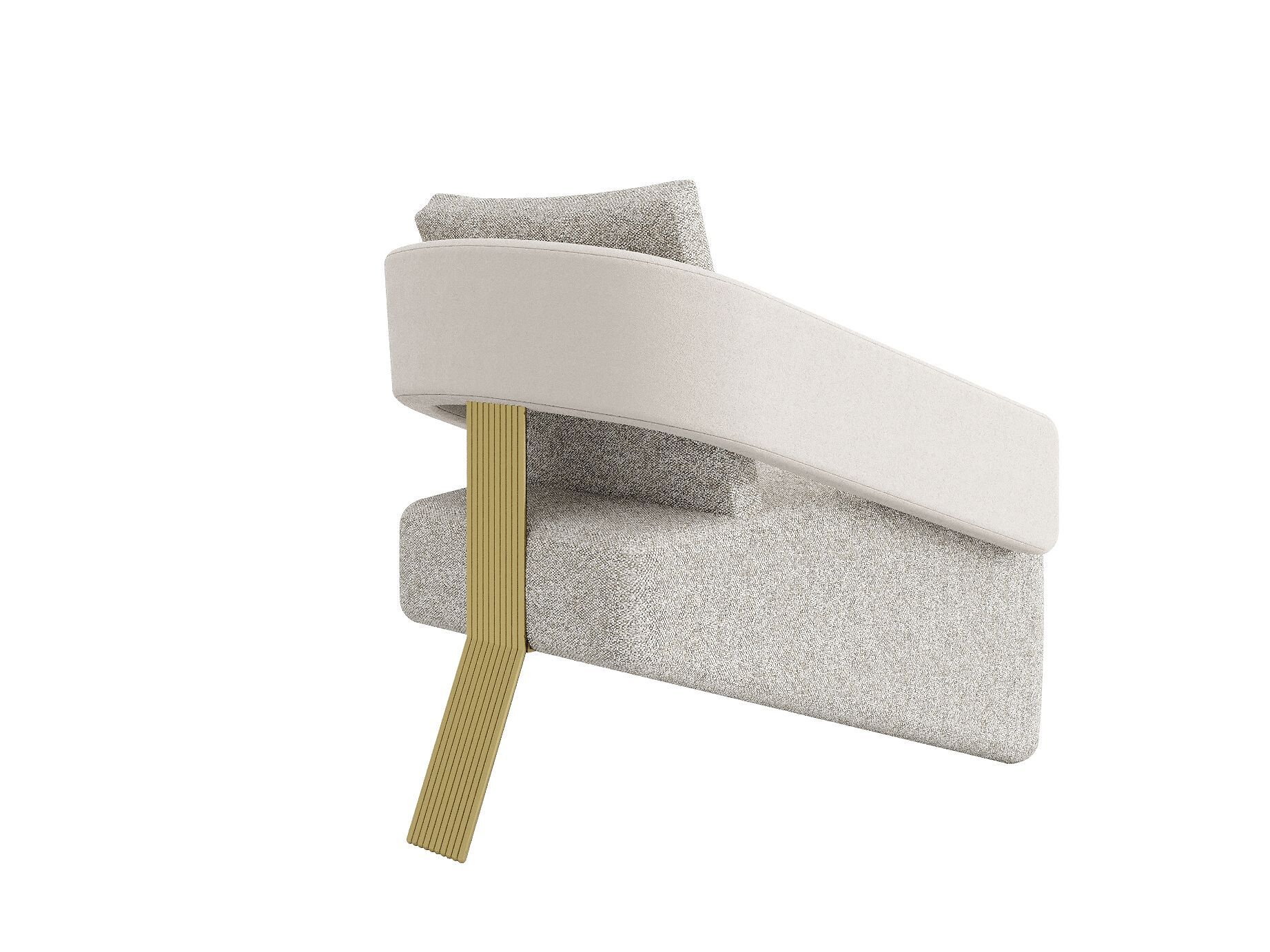 Тканевое кресло с подлокотниками Casa Magna SAVOY ARCH-00079081 - Вид №2