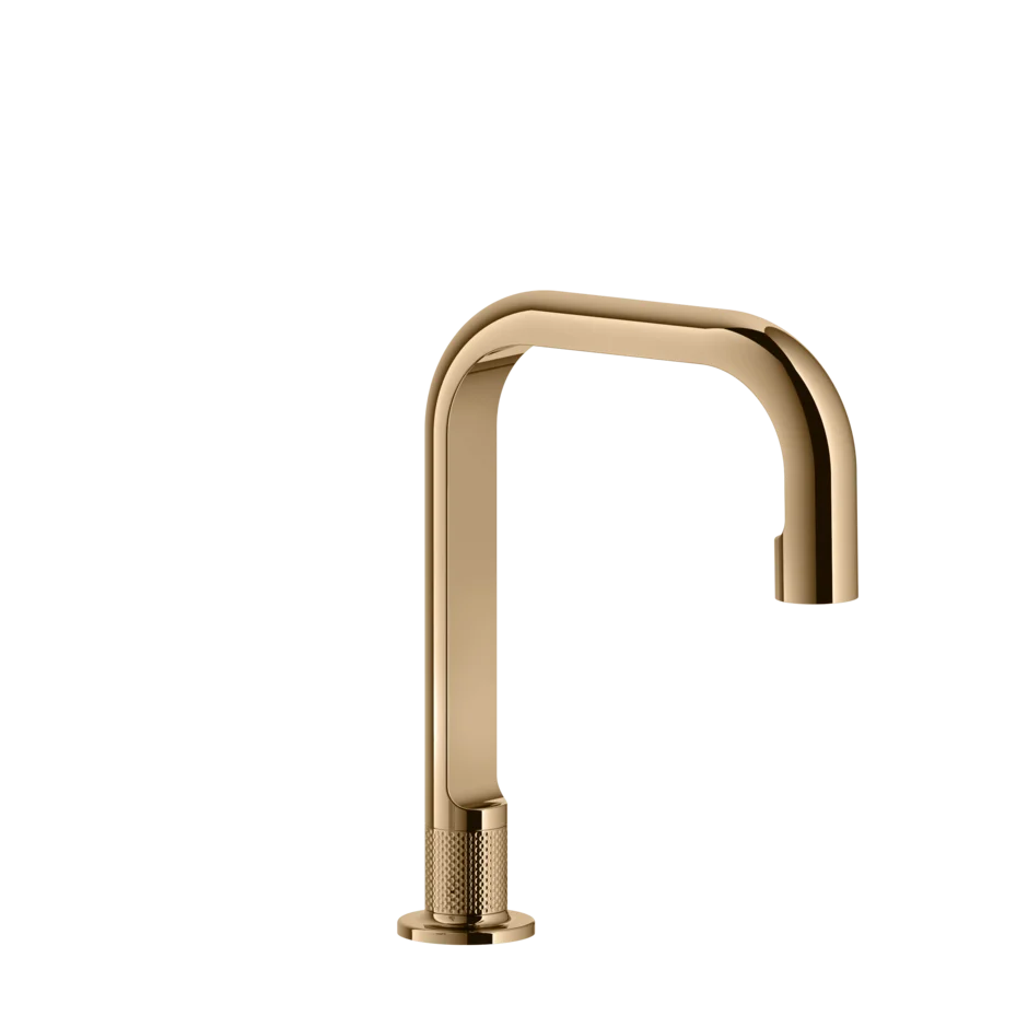 Носик для умывальника 58093 735 Gessi Inciso ТЕПЛАЯ БРОНЗА PVD 58093735