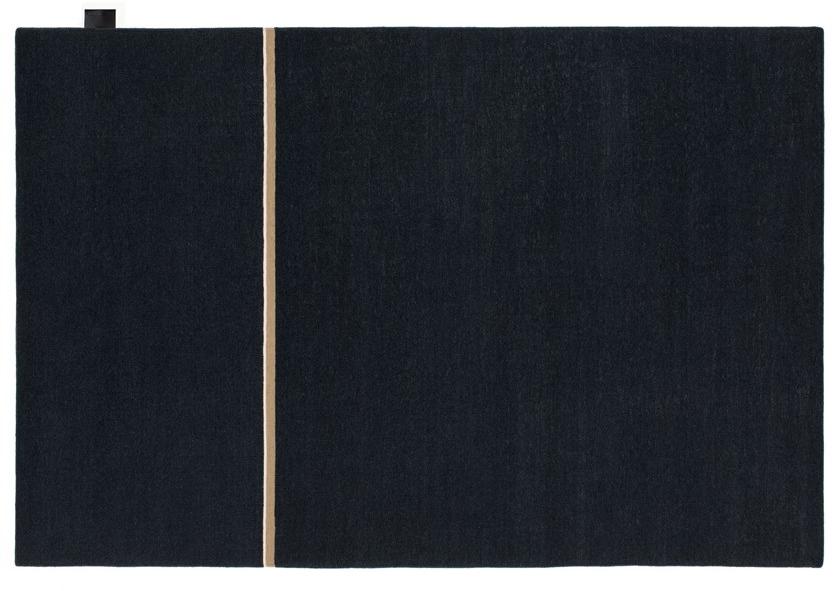 ASPLUND Однотонный прямоугольный коврик ручной работы из шерсти sun-id-1366382 - Вид №1