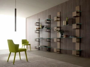 Italy Dream Design Модульный стенной книжный шкаф