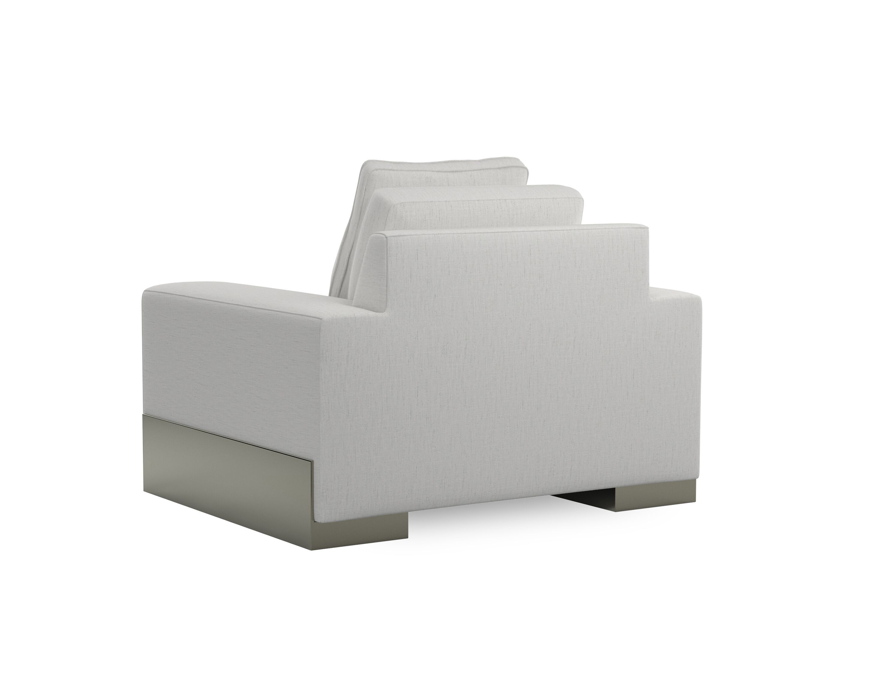 Тканевое кресло с подлокотниками Caracole I'M SHELF-ISH ARCH-00108709