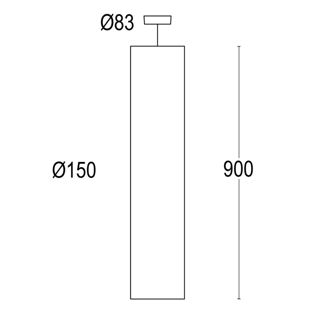 Stelo 3S 900 Ghidini Stelo S .01 Белый (Матовый)  - Вид №3