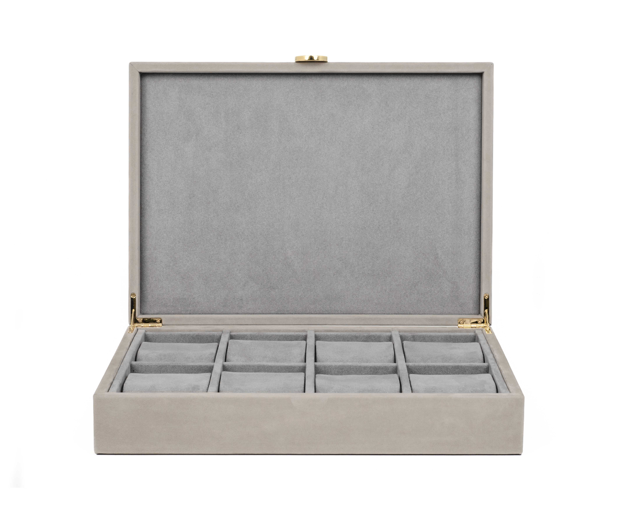 Коробка для часов Prestige - 35X25XH7 см / зернистая кожа_черный Pinetti 00.1389.029.001 - Вид №1