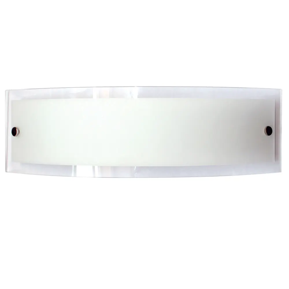Бра Maxel Консул 2xE27x40 Вт, 40x12 см, металл/стекло, цвет хром/белый 15080584 STLM-2054233 ЗАВОД ЭЛЕТЕХ 