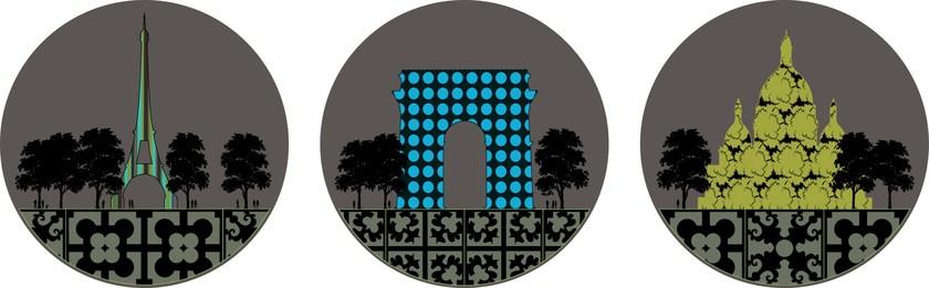 CONCEPTUWALL Клейкое оформление на флизелиновой бумаге Paris sun-id-1442378 - Вид №4