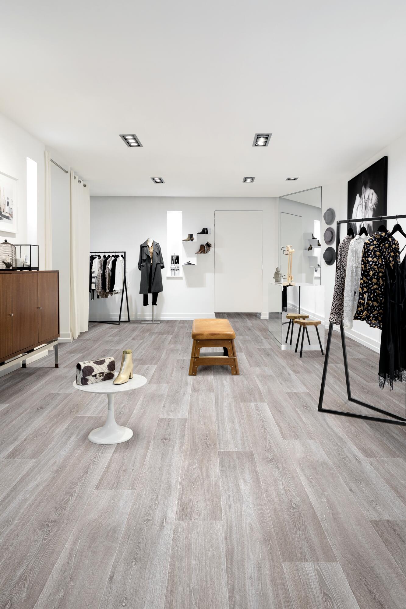 Нескользящий виниловый пол с эффектом дерева BEAUFLOR Tex-style ARCH-00032165 - Вид №1