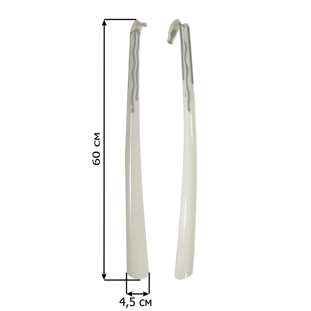 Рожок для обуви SPACEO удлиненный 60 см с эргономичным дизайном 89341444 STLM-1096607 - Вид №2