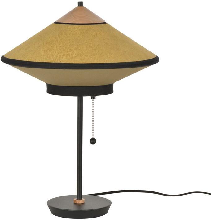 Forestier Прикроватная лампа с бархатным и льняным абажуром Cymbal sun-id-1445935 - Вид №7