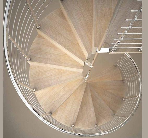 MOBIROLO Винтовая винтовая лестница из дерева sun-id-1439756 - Вид №3