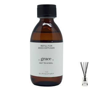 RC250MTTO Наполнитель для диффузора the olphactory, grace, Мята и базилик, 250 мл Ambientair
