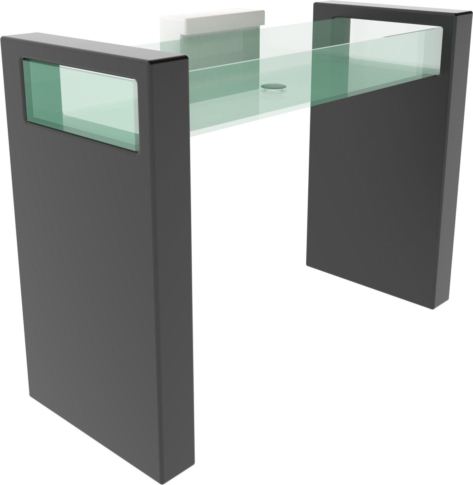 GLLACOL120BW3 Напольная раковина стоящая GSG CERAMIC GLASS