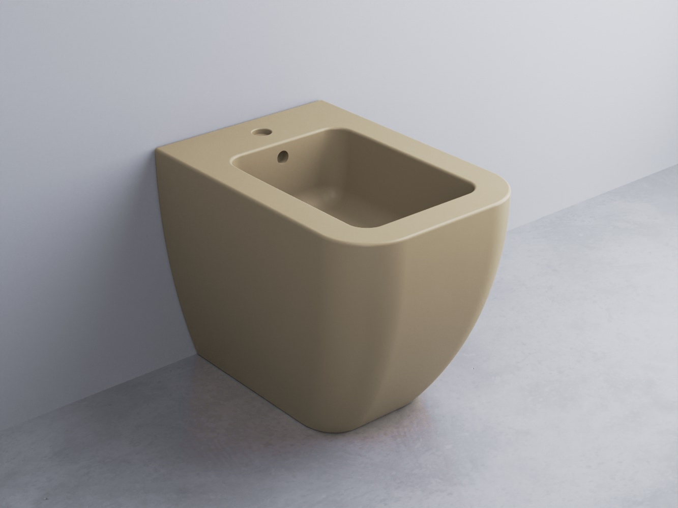 SHCOBI-AV Биде напольное с одним отверстием под смесителем cielo Shui Comfort Ceramica Cielo