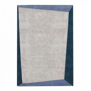 Ковер Dipped Frame Blue 300x400 серо-синий RUGBERRY ДИЗАЙНЕРСКИЕ, DIPPED FRAME 326049 Серый;синий