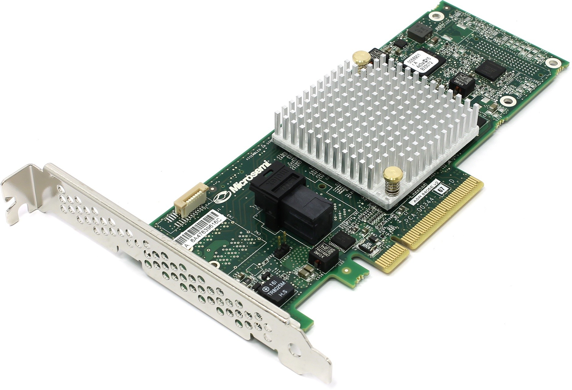 2293901-R asr-8405e v2 single (cache 512mb, raid 0/1/1e/10, кабели отдельно) Adaptec Santreyd  - Вид №1